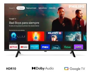 40” PHILIPS C/GOOGLE TV