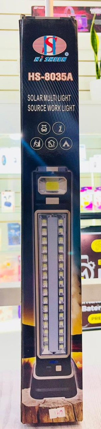 Luz de Emergencia Solar HS-8035A Hi Sheen