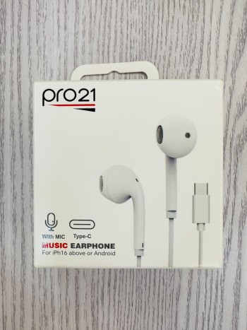 Auricular Pro 21 con Micrófono Tipo C