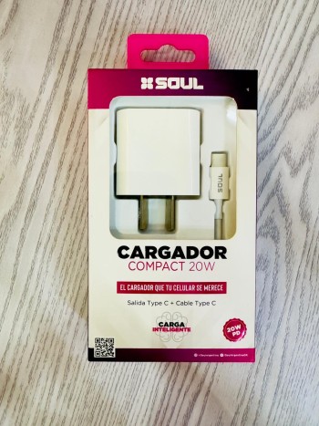 Cargador Soul 20W Tipo C