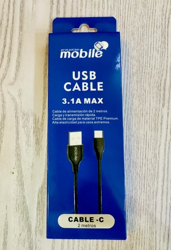 Cable USB-C Mobile 2 metros
