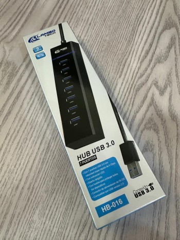 Hub USB 3.0 7 Puertos HB-016