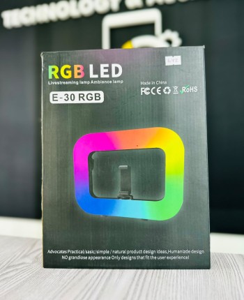 Aro RGB LED con Trípode E-30 RGB