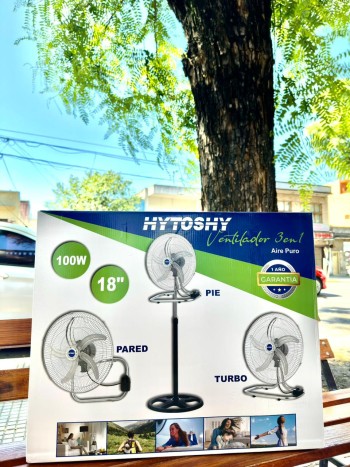 Ventilador 3 en 1 Hytoshy 18"