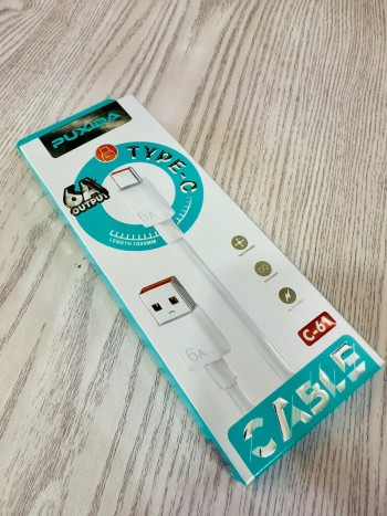 Cable USB-C Puxida 6A C61