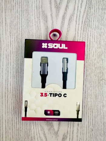 Adaptador Tipo C a Auxiliar Soul