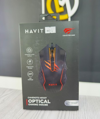 Mouse Óptico Gamer USB Havit MS1027
