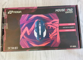 Mouse + Pad Gamer ST-800 Noga