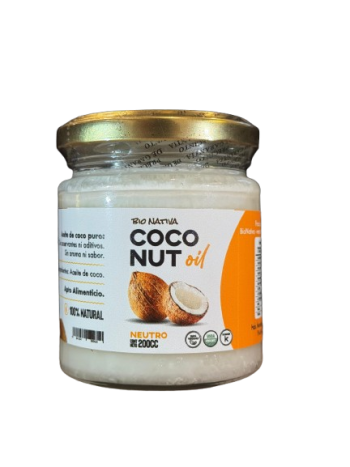 ACEITE DE COCO X 200 CC NEUTRO BIO NATIVA