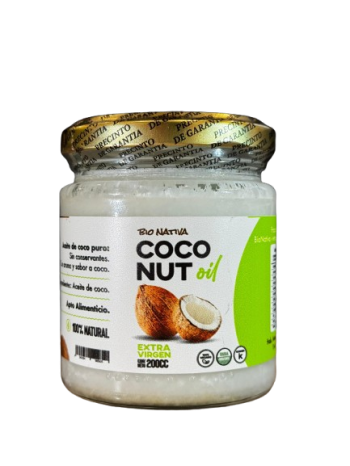 ACEITE DE COCO X 200 CC VIRGEN BIO NATIVA
