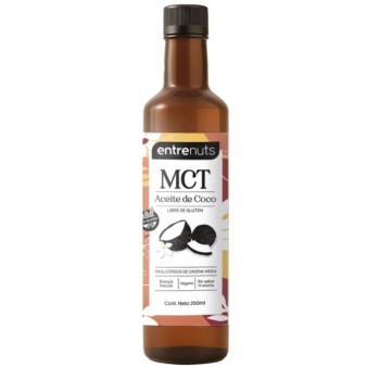 ACEITE DE COCO X 250 CC MCT NEUTRO ENTRENUTS