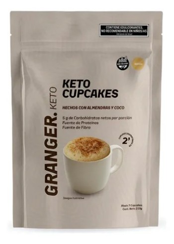 CUPCAKES KETO DE VAINILLA x 210g GRANGER