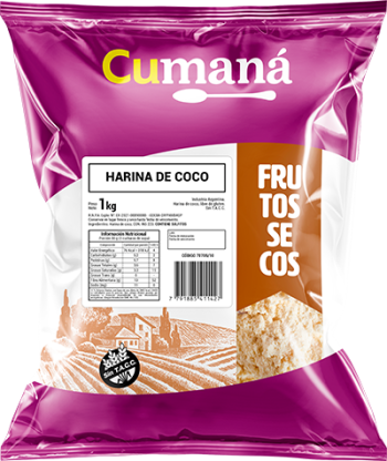 HARINA DE COCO X 1 KG CUMANA