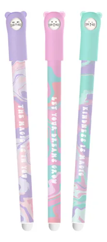 BOLIGRAFO BORRABLE KIRUKI FIX IT CATS