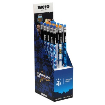 LAPIZ DE GRAFITO CON GOMA AFA WERO