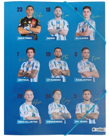 CARPETA OFICIO 3 SOLAPAS MOOVING AFA