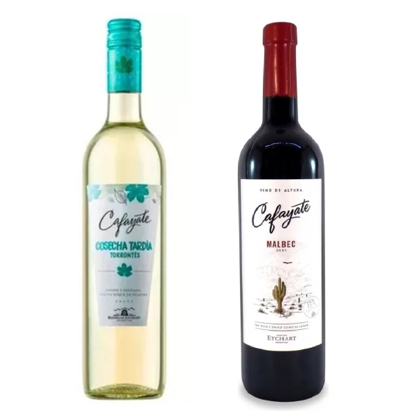 # - 1 CAFAYATE MALBEC + 1 CAFAYATE TARDIO - DELIVERY