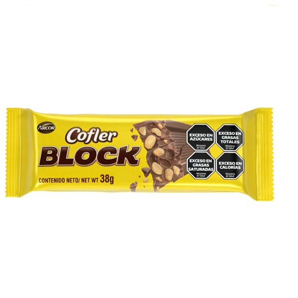 # - CHOCOLATE BLOCK 40 grs - DELIVERY