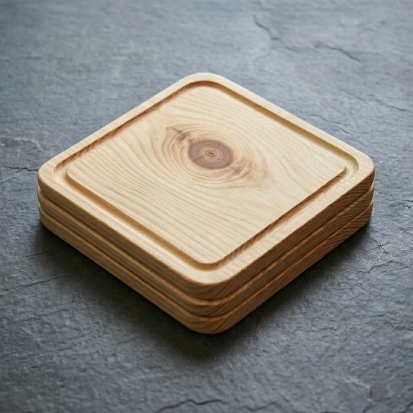 Pack x 4 Platos cuadrados (25cm)