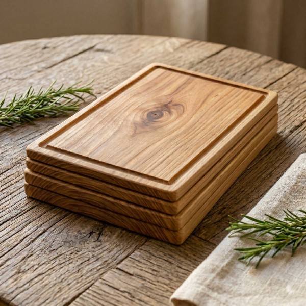 Pack x 4 Platos Clarin - rectangular (18cm x 28cm)