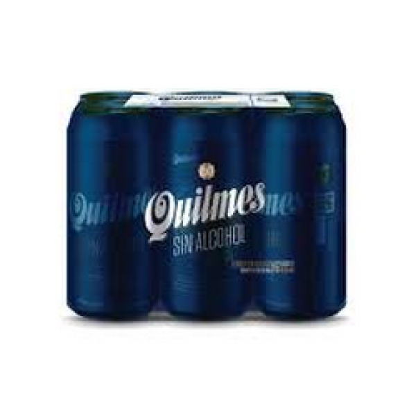 CERVEZA QUILMES SIN ALCOHOL LATA 473 PACK X 6