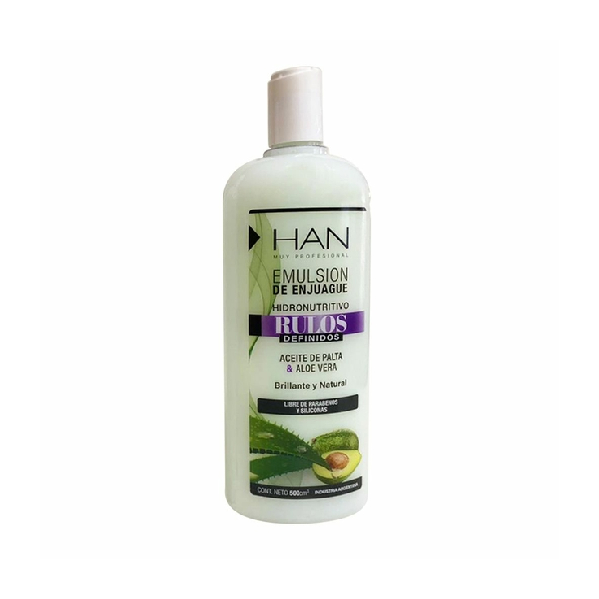 HAN ENJUAGUE X500ML RULOS DEFINIDOS