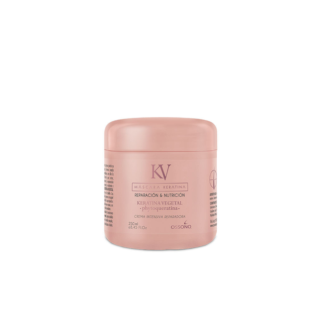 mascara de keratina ossono  250ml keratina vegetal