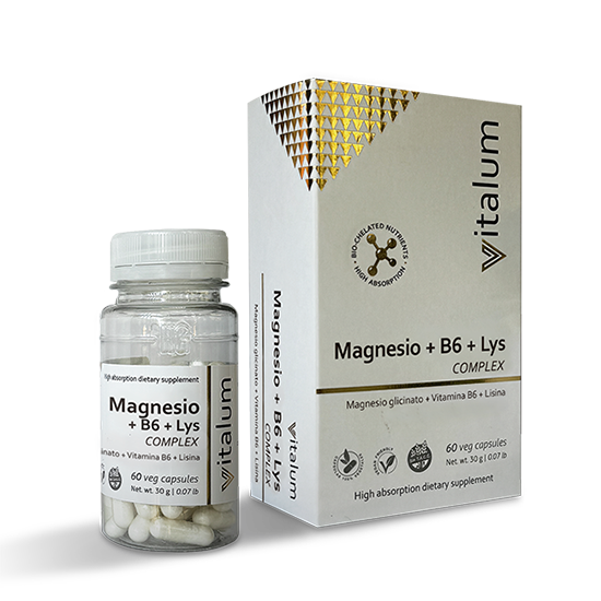VITALUM MAGNESIO+B6+LYS