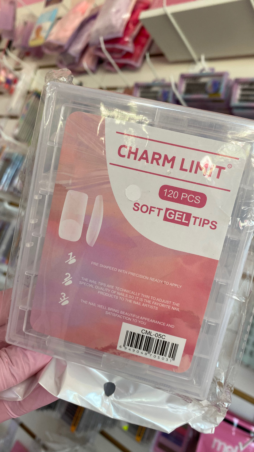 TIPS SOFT GEL CUADRADO PRE-LIMADOS