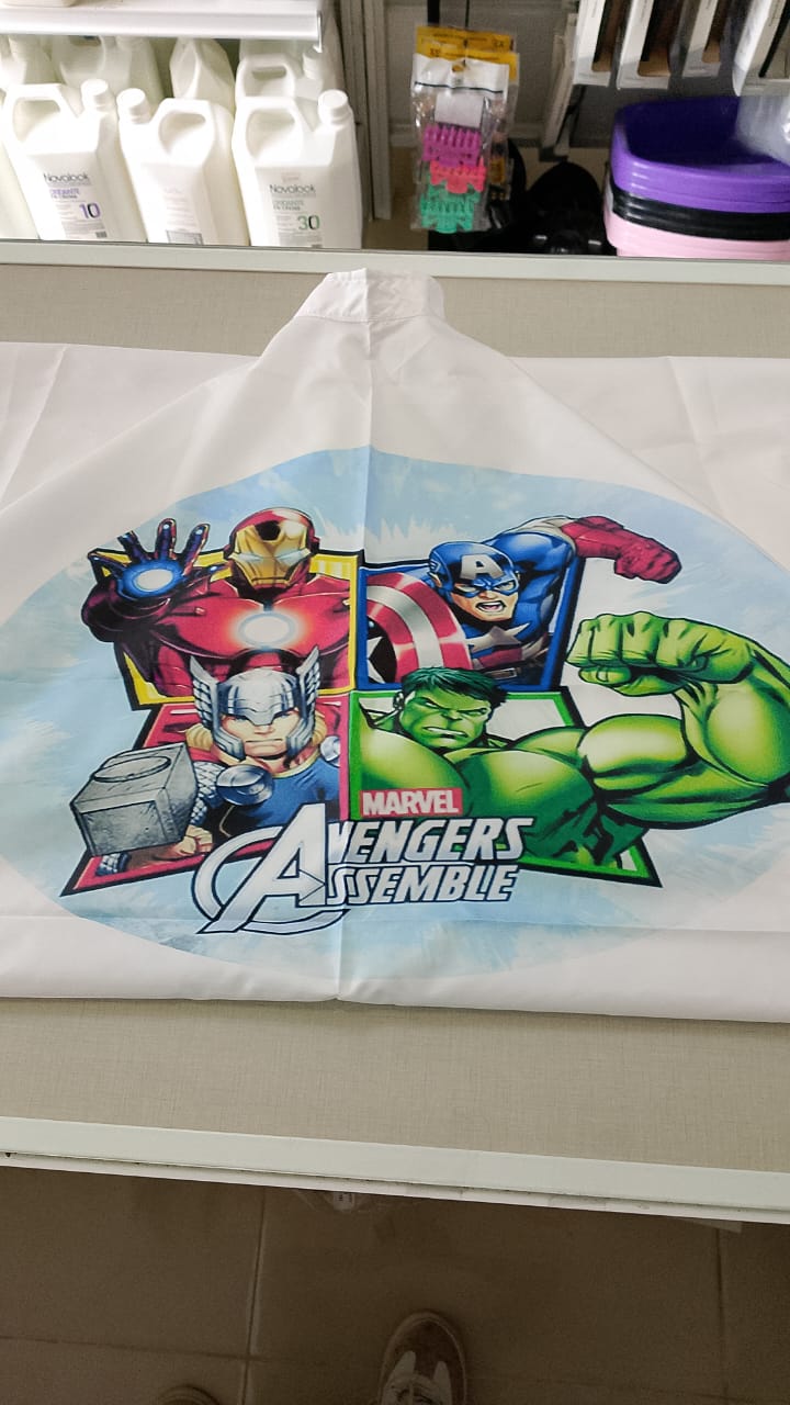 capa infantil vengadores personajes hulk