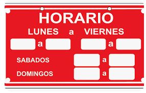 ALTO IMPACTO HORARIO AZUL / ROJA