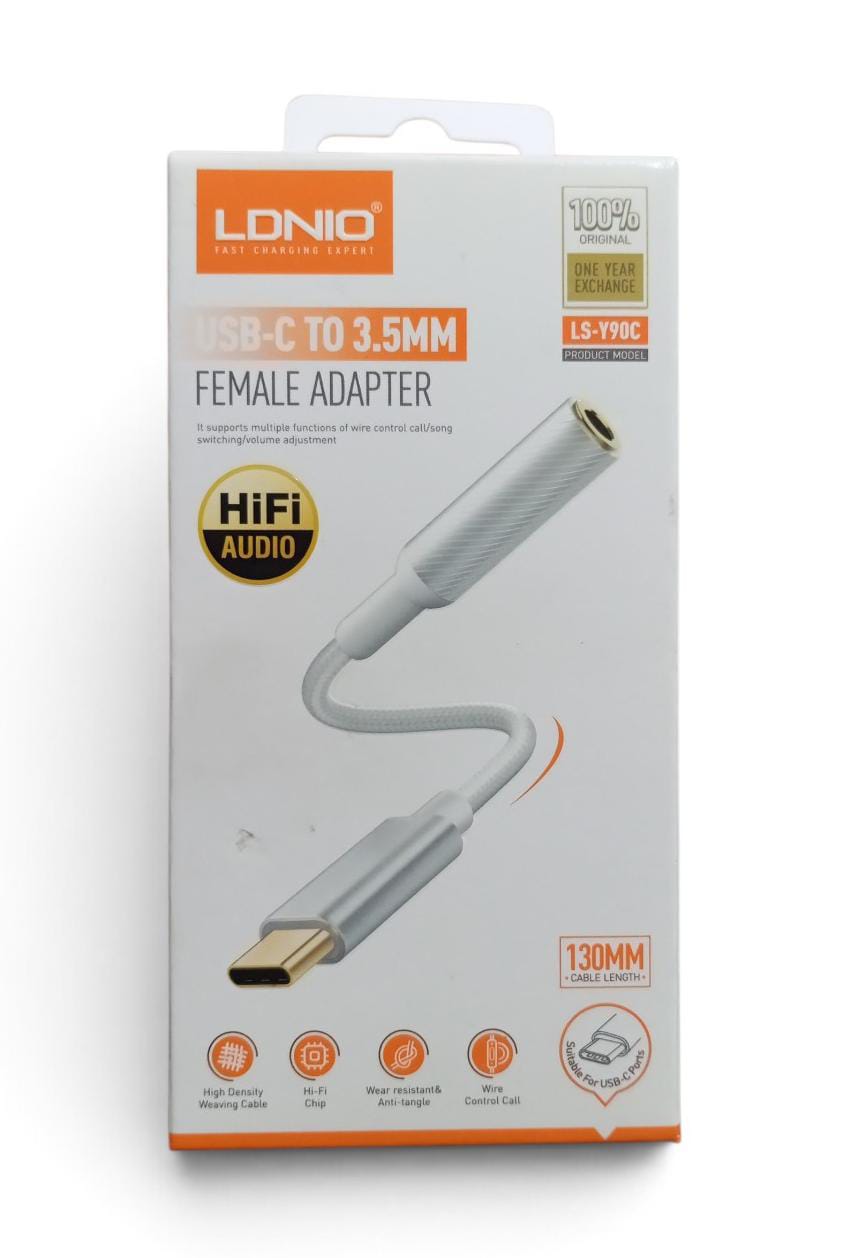 ADAPTADOR USB C A 3.5MM