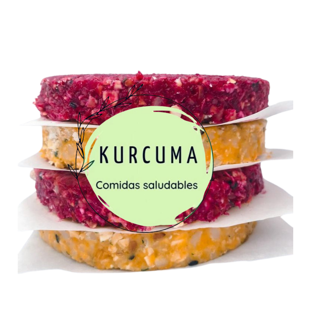 Hamburguesas Veganas - Kúrcuma - 12u.