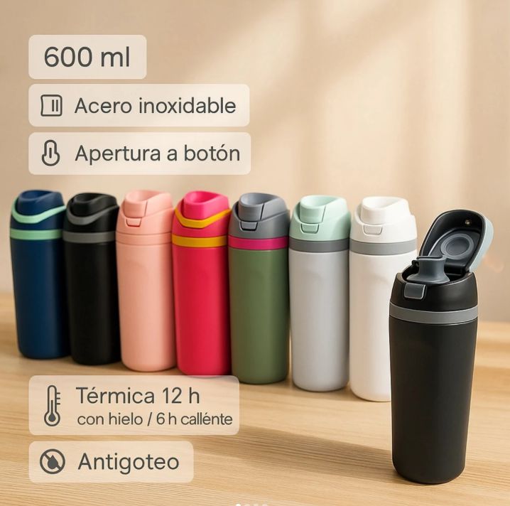 Botella térmica 600ml