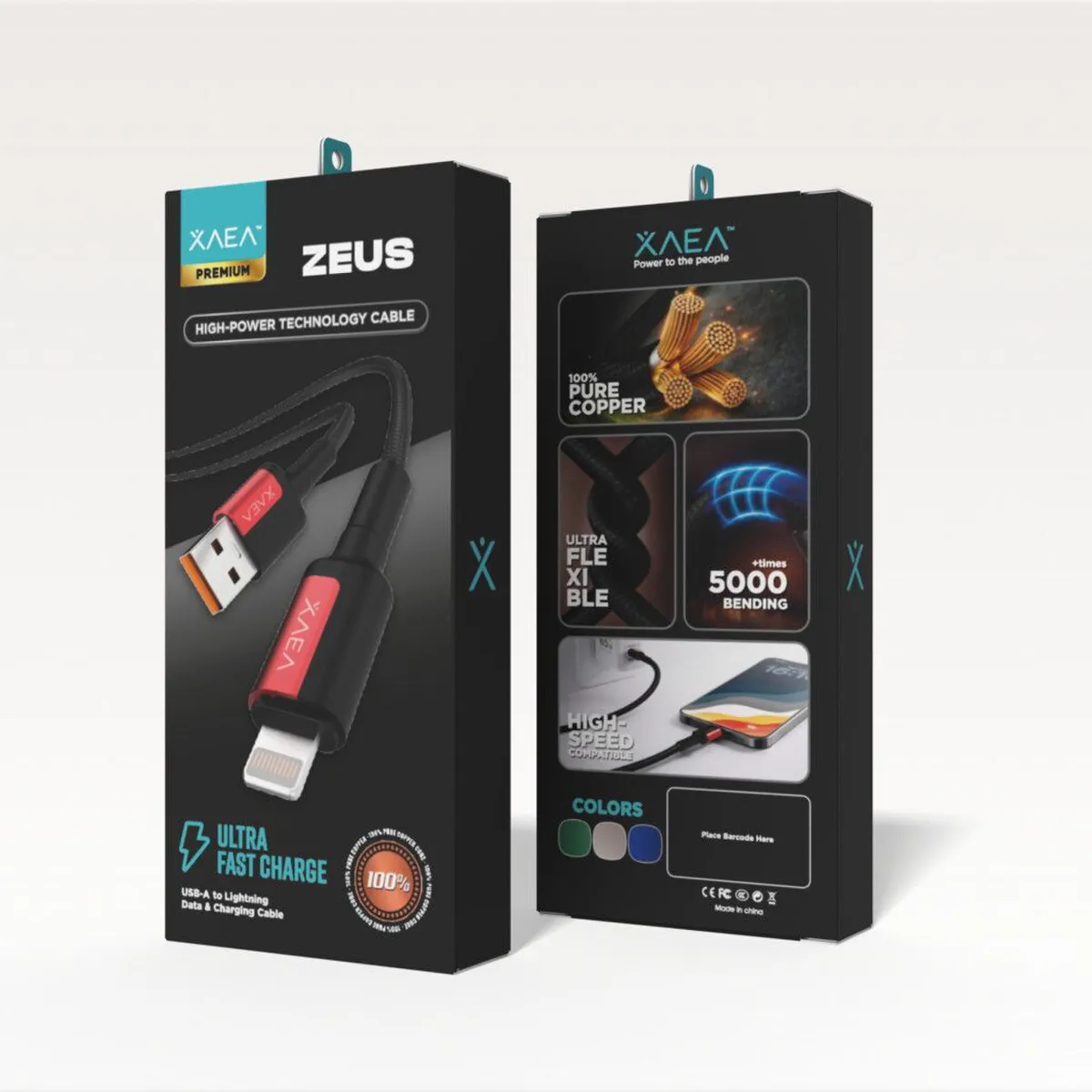 CABLE ZEUS USB-LIGHTNING