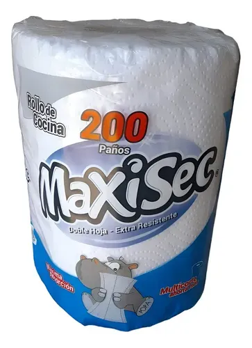 Rollo de Cocina Maxisec x 200 paños