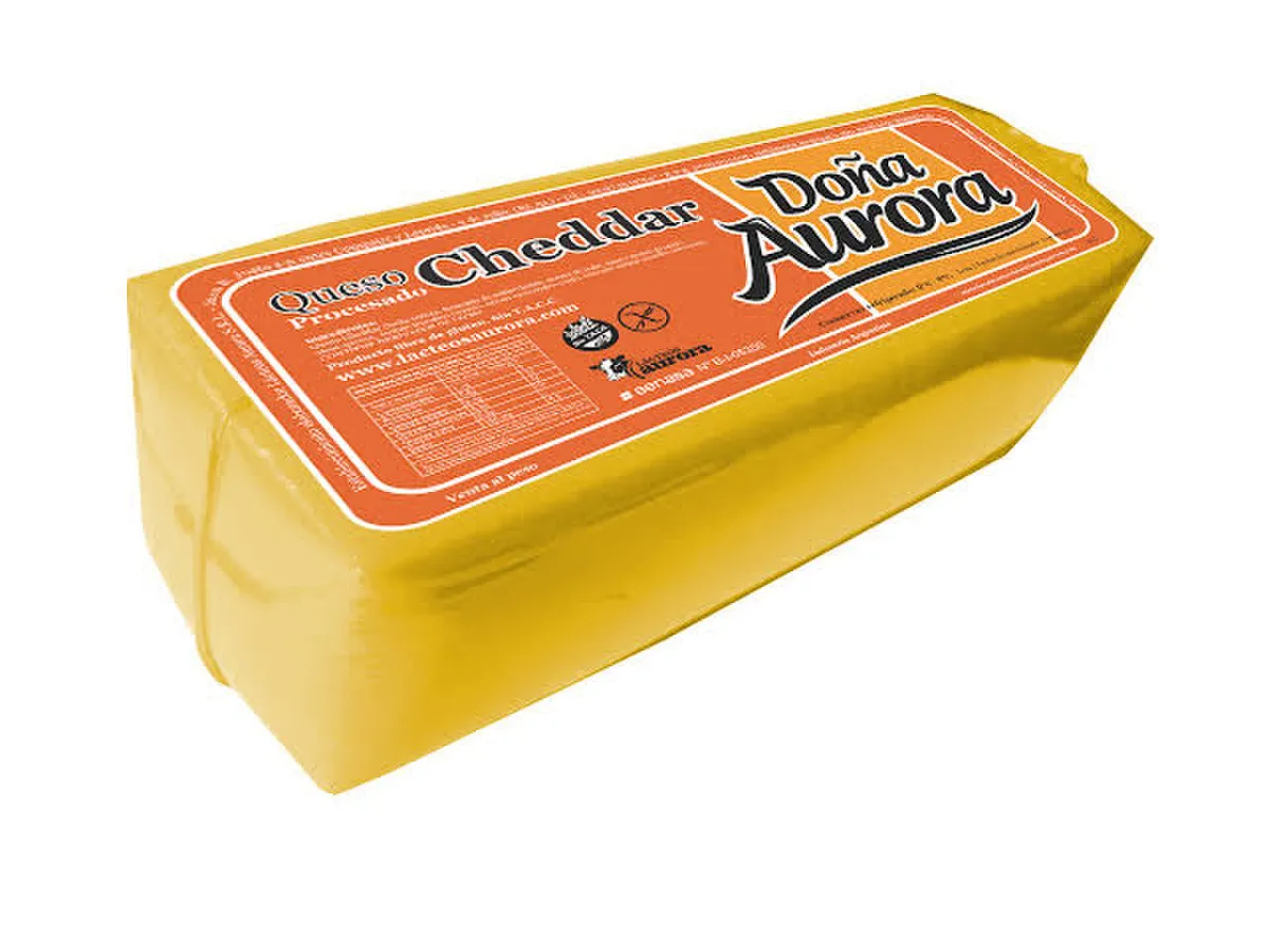 Cheddar en barra Doña Aurora x kg