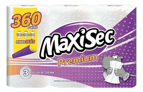 Rollo Maxisec Mano x 3 de 360 mts