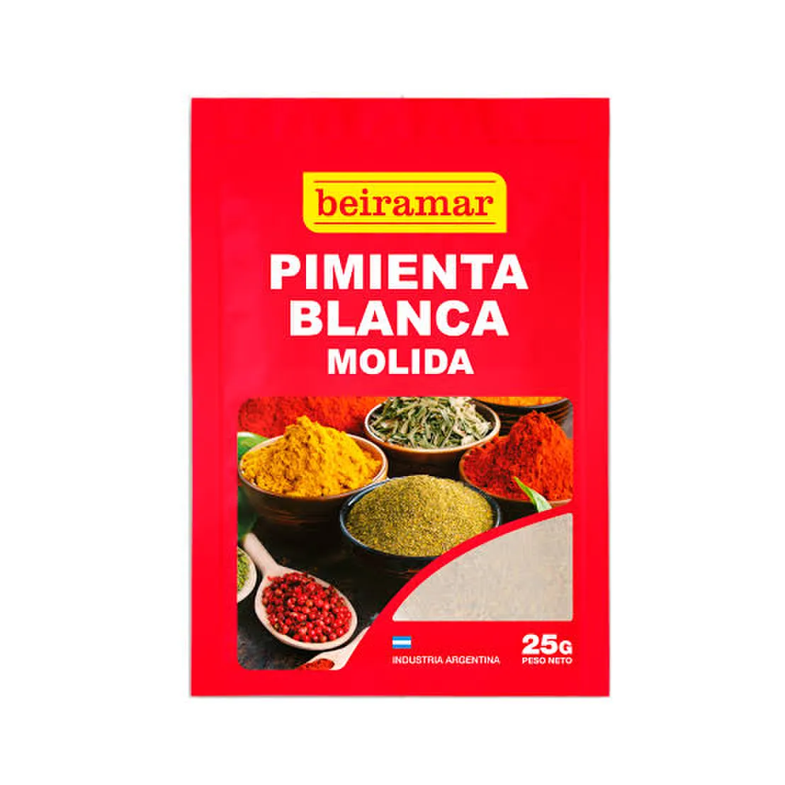 Pimienta Blanca Molida x 25gr