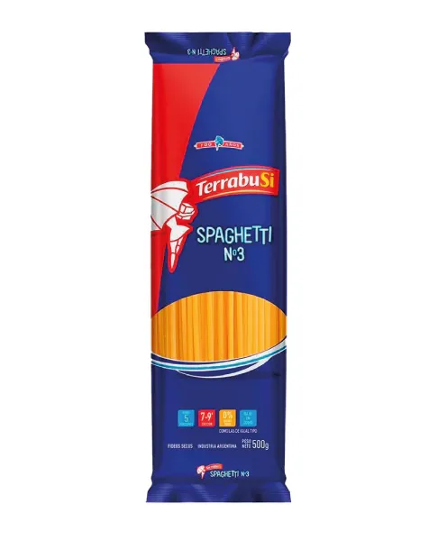 Fideos Terrabusi Spaghetti x 500gr