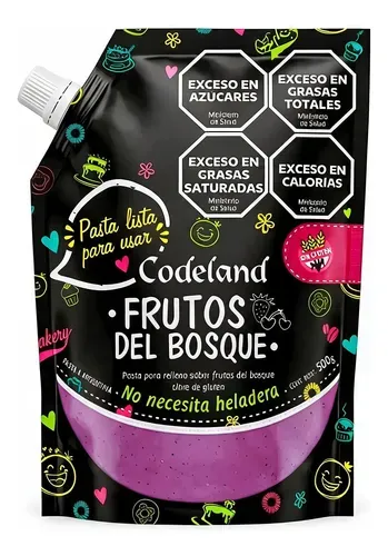Relleno Coderland Frutos del Bosque x 500