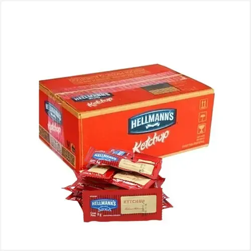 Mini porcion Ketchup Hellmans x 8g