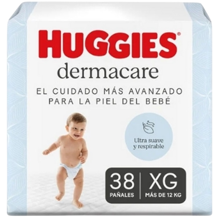 Pañal baby XG 38u dermacare Huggies (4)