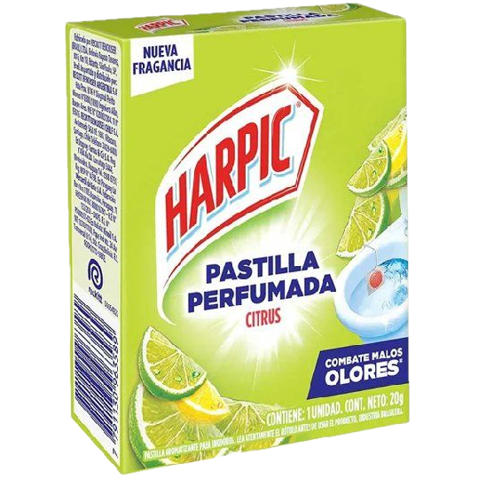 Pastilla inodoro citrus Harpic (36)