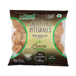 GALLETAS INTEGR. LIMON X 190 GR CERAL