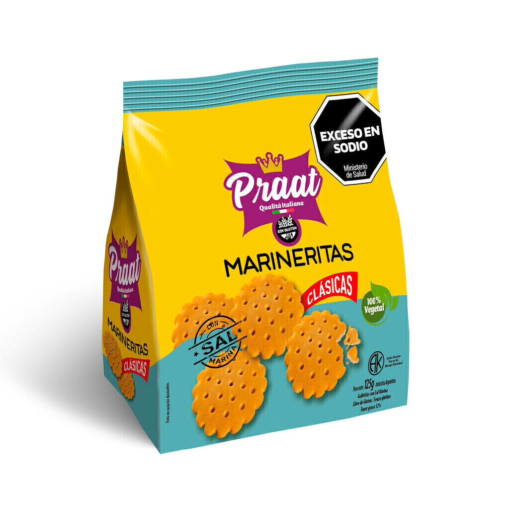 MARINERITAS CLASICAS X 125 GRS PRAAT