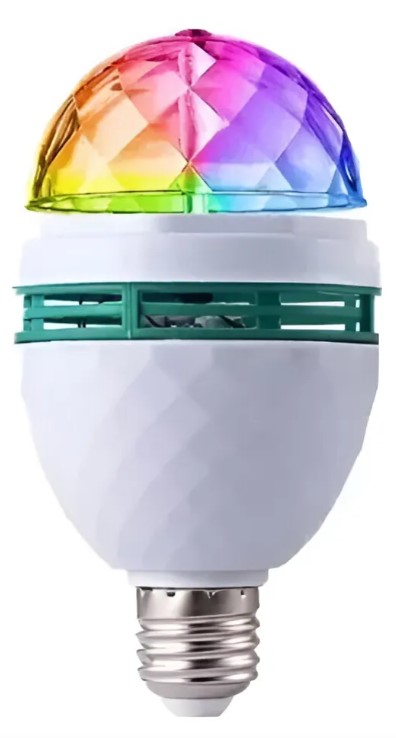 Lampara Led Luces de colores Giratoria