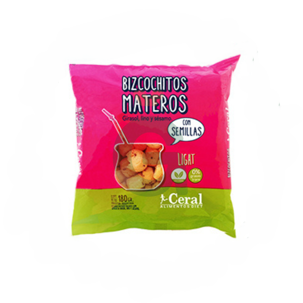 BIZ. MATEROS C/SEMILLAS x180g CERAL