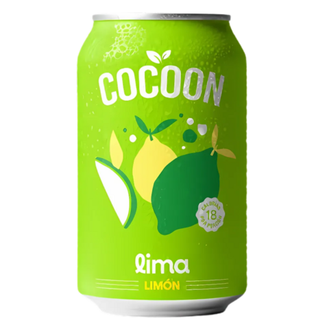 GASEOSA PROBIOTIVA LIMA LIMON COCOON