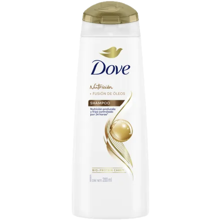 Shampoo 200ml nutricion Dove (12)